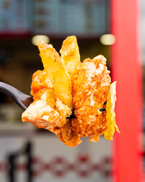 Loaded Chicken Fries